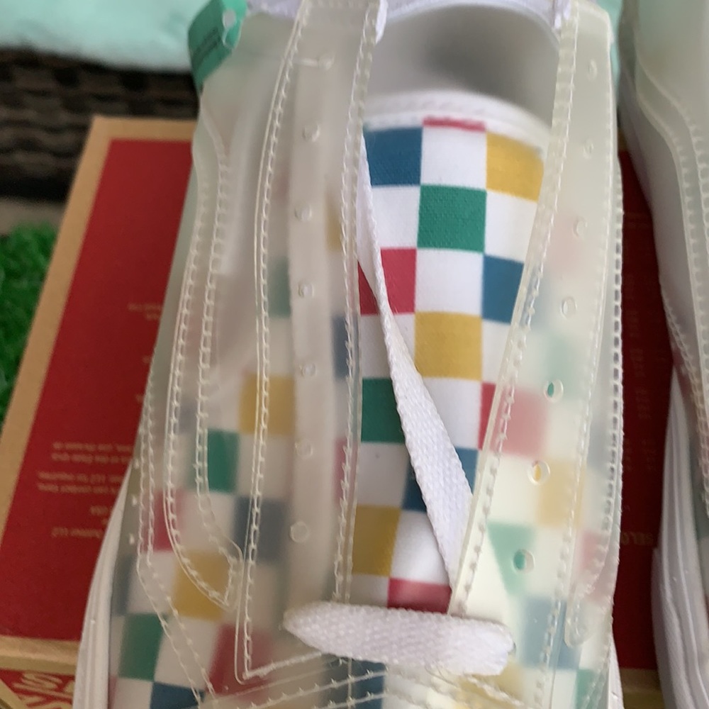 VANS COMFYCUSH SLIP SK VANS BLOCK MULTI/CHECKER MN - Picture 10 of 15